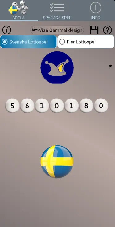 Lotto Sverige: Algoritm | Indus Appstore | Screenshot