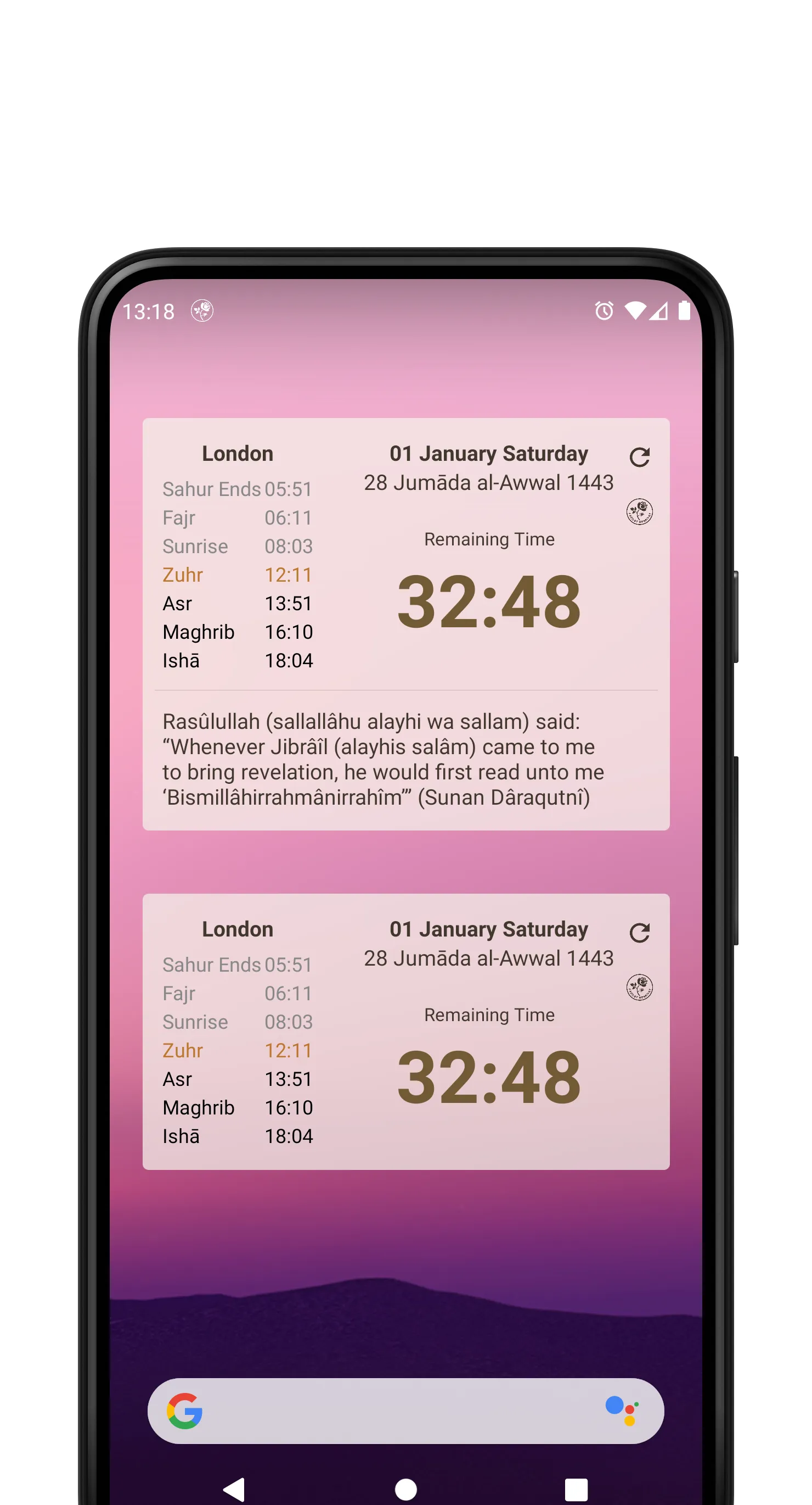 Fazilet Calendar: Prayer Times | Indus Appstore | Screenshot