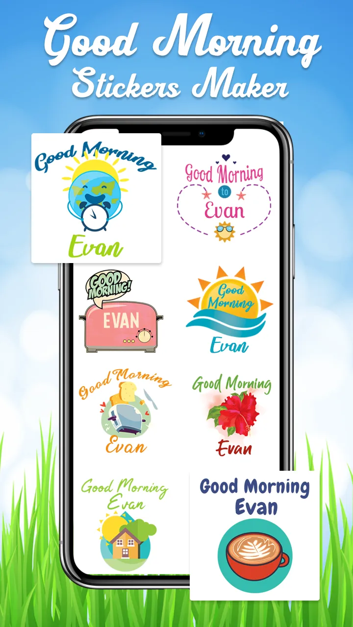 Good Morning Sticker | Indus Appstore | Screenshot