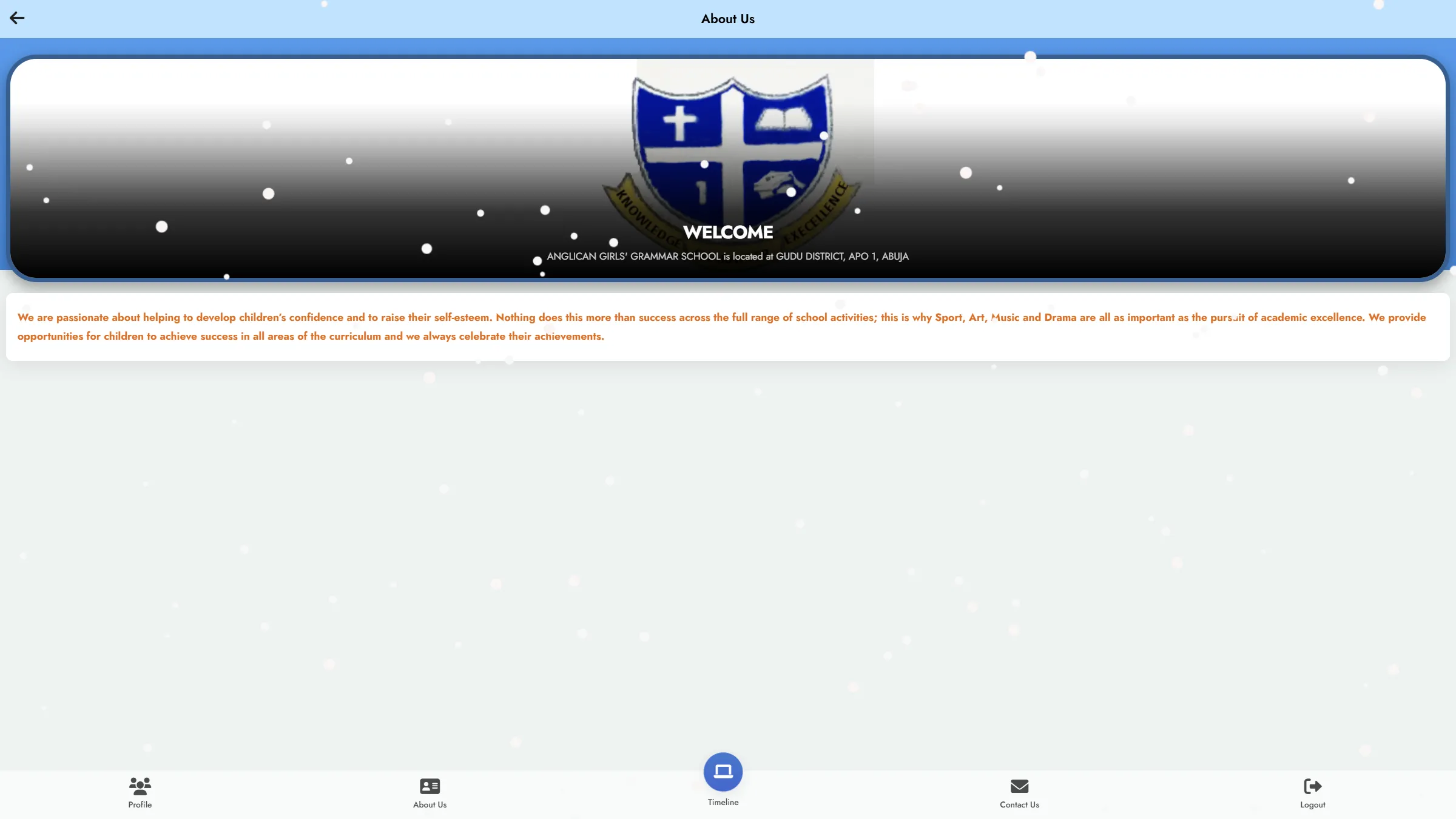 ANGLICAN GIRLS' GRAMMAR SCHOOL | Indus Appstore | Screenshot