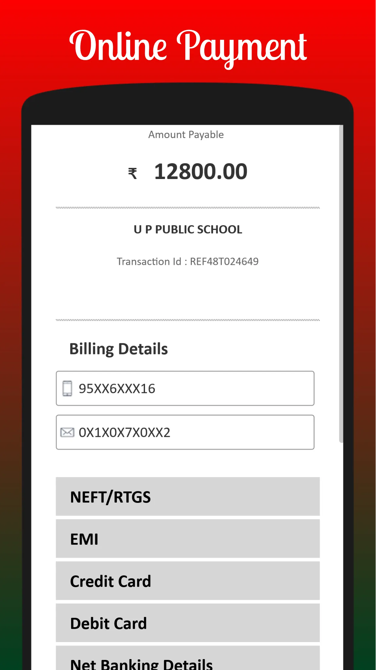 U.P.Public School | Indus Appstore | Screenshot