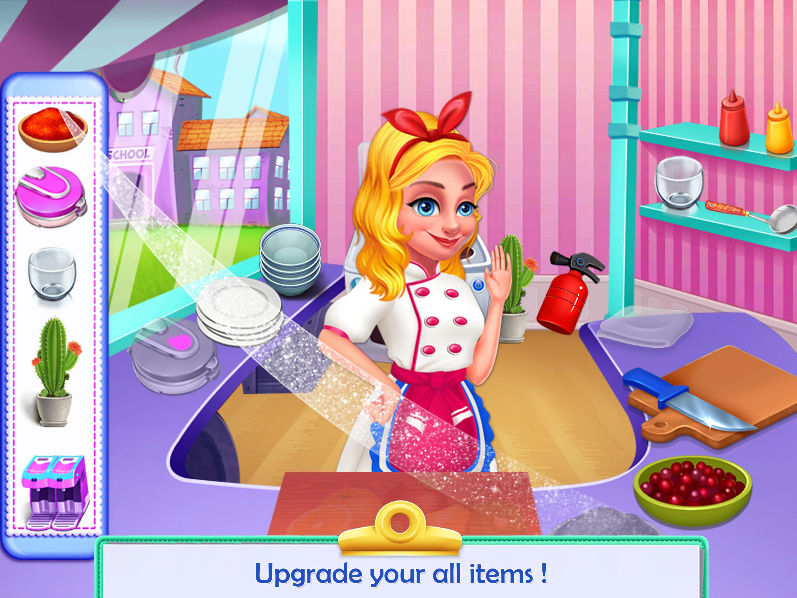 School food truck cooking | Indus Appstore | Screenshot