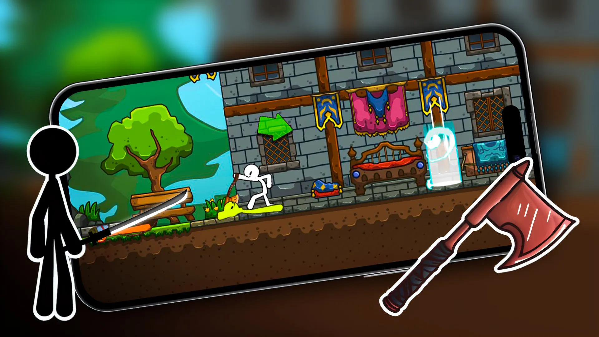 Stickman Archero Fight Game | Indus Appstore | Screenshot