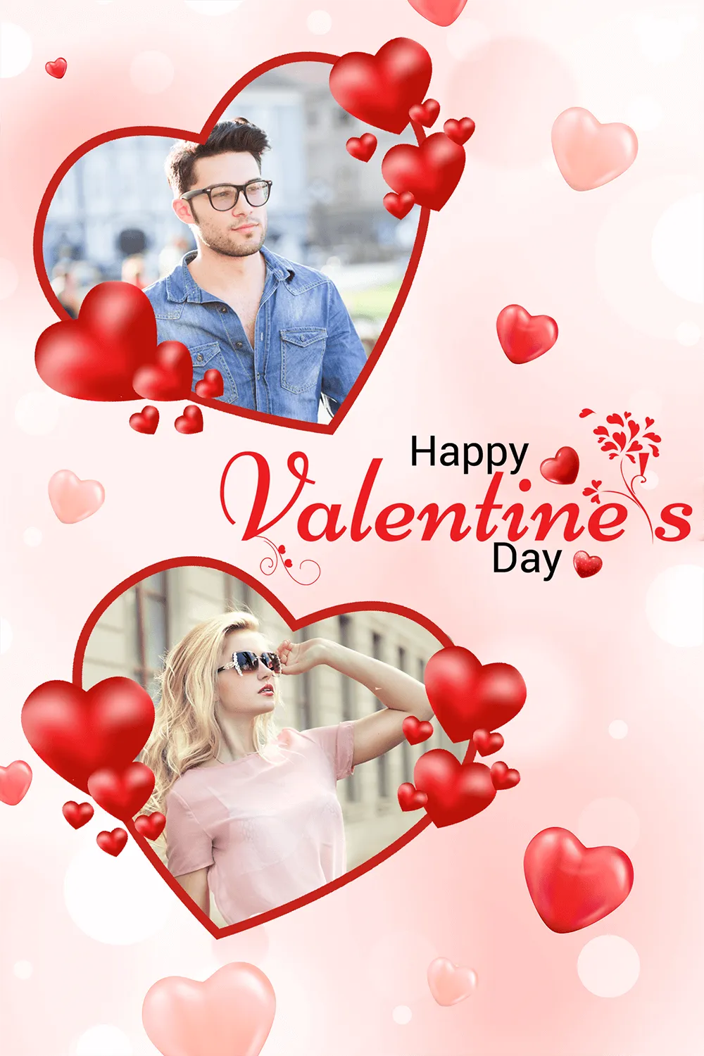 Valentine Day Photo Frame | Indus Appstore | Screenshot