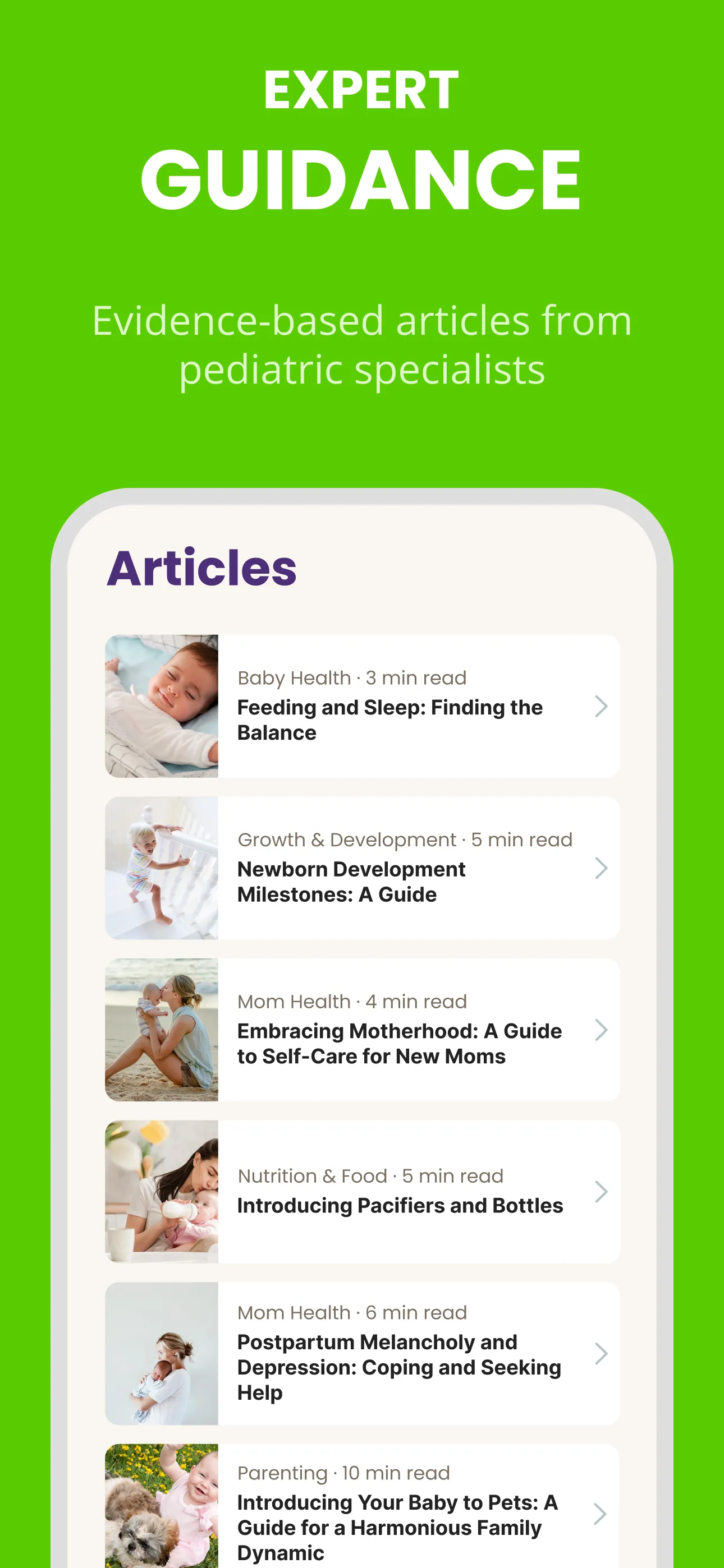 Baby Leap: Milestone Tracker | Indus Appstore | Screenshot
