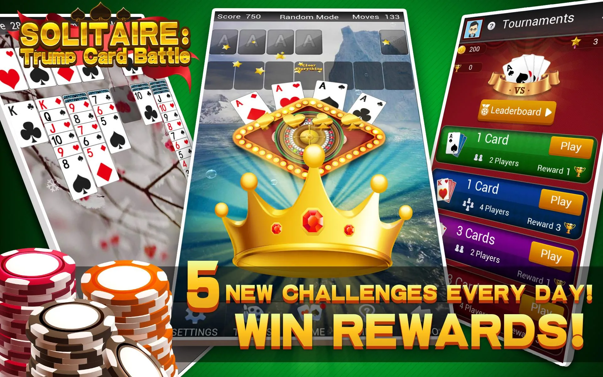 Solitaire: Trump Card Battle | Indus Appstore | Screenshot