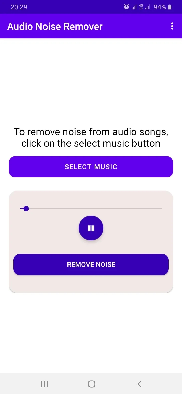 Noise Removal App (Audio & Vid | Indus Appstore | Screenshot