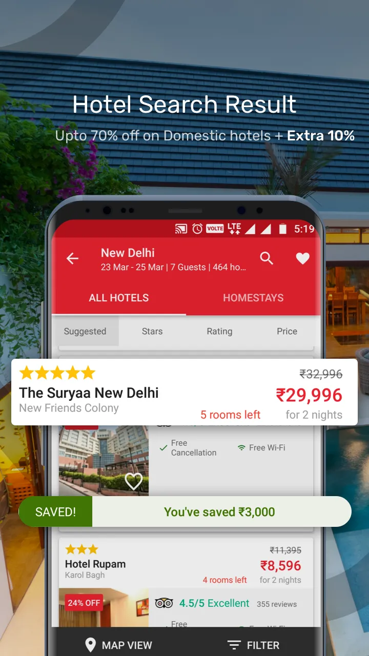 Yatra - Flights, Hotels, Bus | Indus Appstore | Screenshot