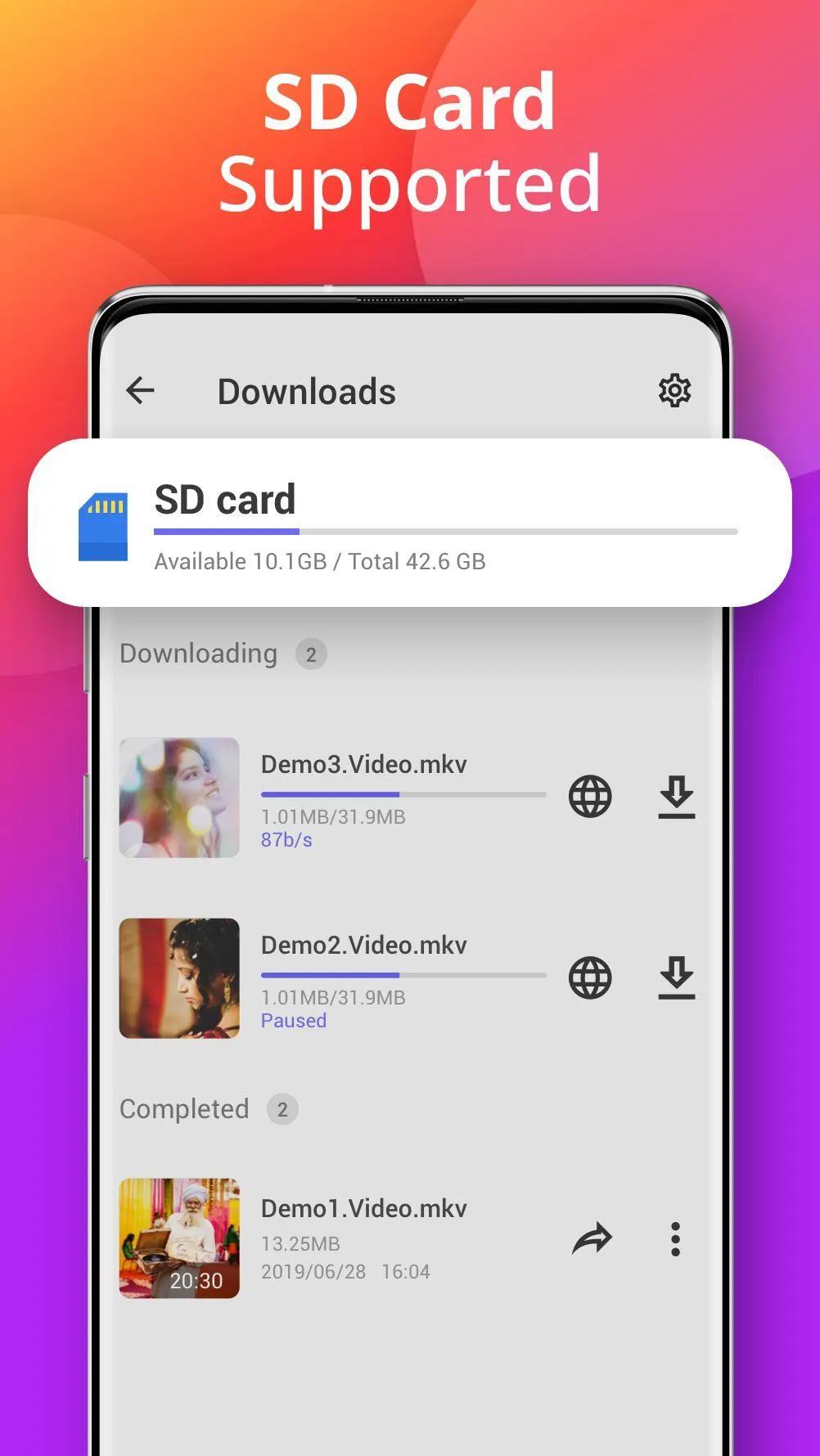 Downloader - Video Downloader | Indus Appstore | Screenshot