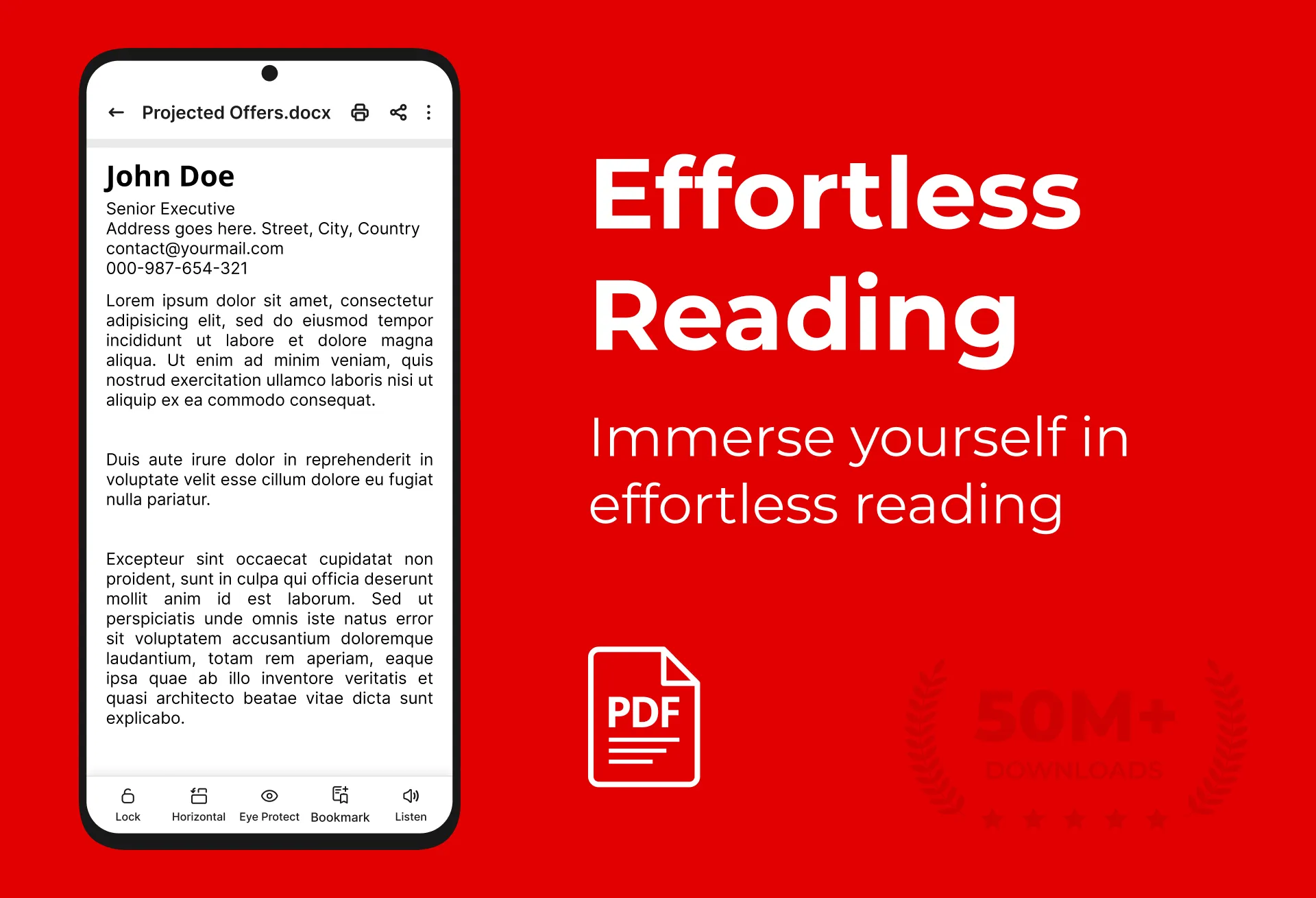 PDF Reader App : Read All PDF | Indus Appstore | Screenshot