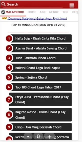 Malaykord - Guitar Chord 2024 | Indus Appstore | Screenshot