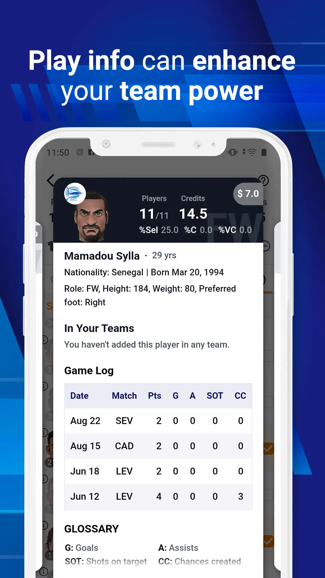 Legend Fantasy- Fantasy sports | Indus Appstore | Screenshot