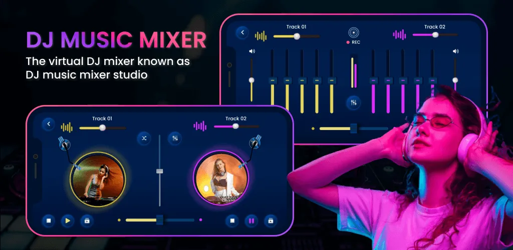 DJ Music Mixer - 3D DJ Remix | Indus Appstore | Screenshot