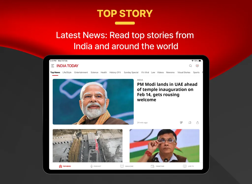 India Today - English News | Indus Appstore | Screenshot