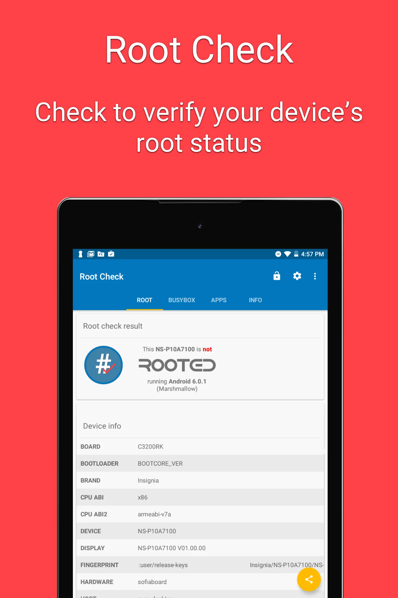 Root Check | Indus Appstore | Screenshot