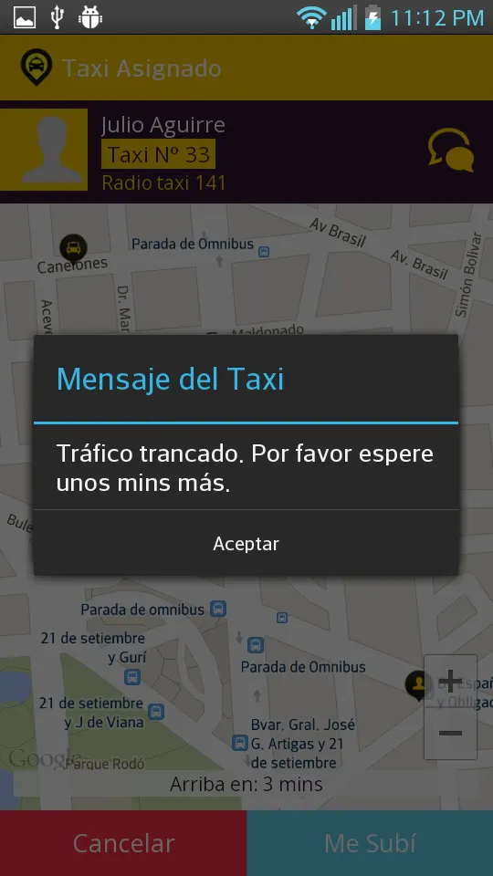 Voy en Taxi – App Taxi Uruguay | Indus Appstore | Screenshot