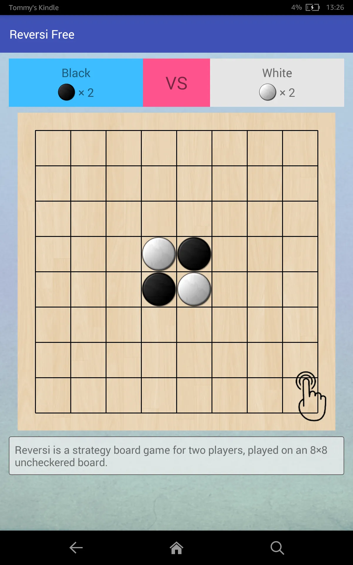 Reversi Othello -Strategy game | Indus Appstore | Screenshot