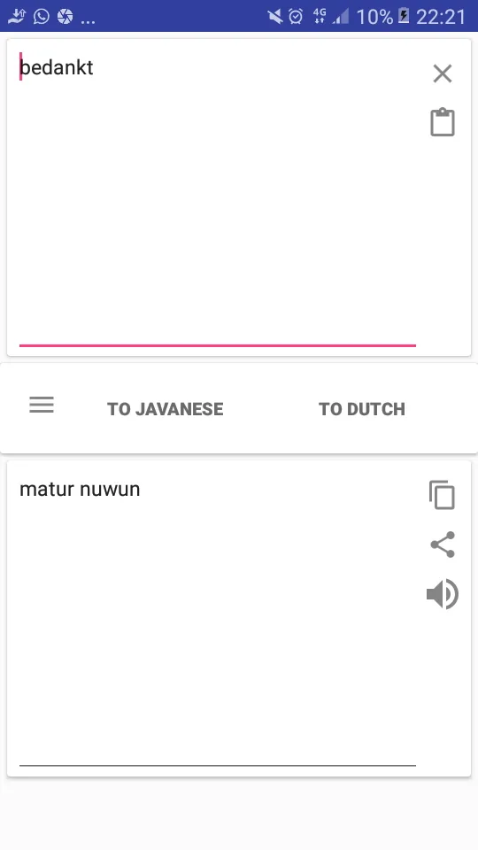 Dutch Javanese Translator | Indus Appstore | Screenshot