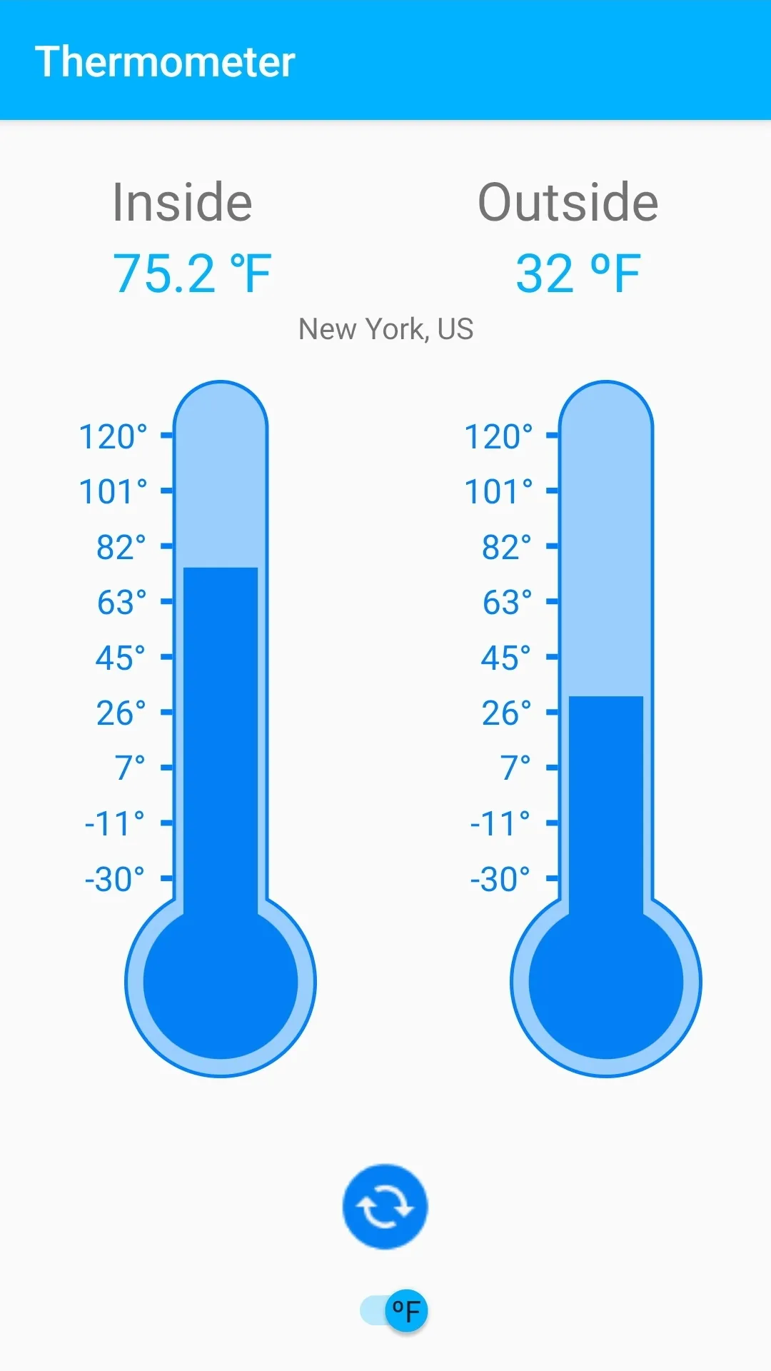 Thermometer | Indus Appstore | Screenshot