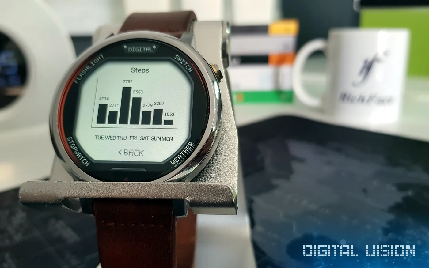 Digital Vision Watch Face | Indus Appstore | Screenshot