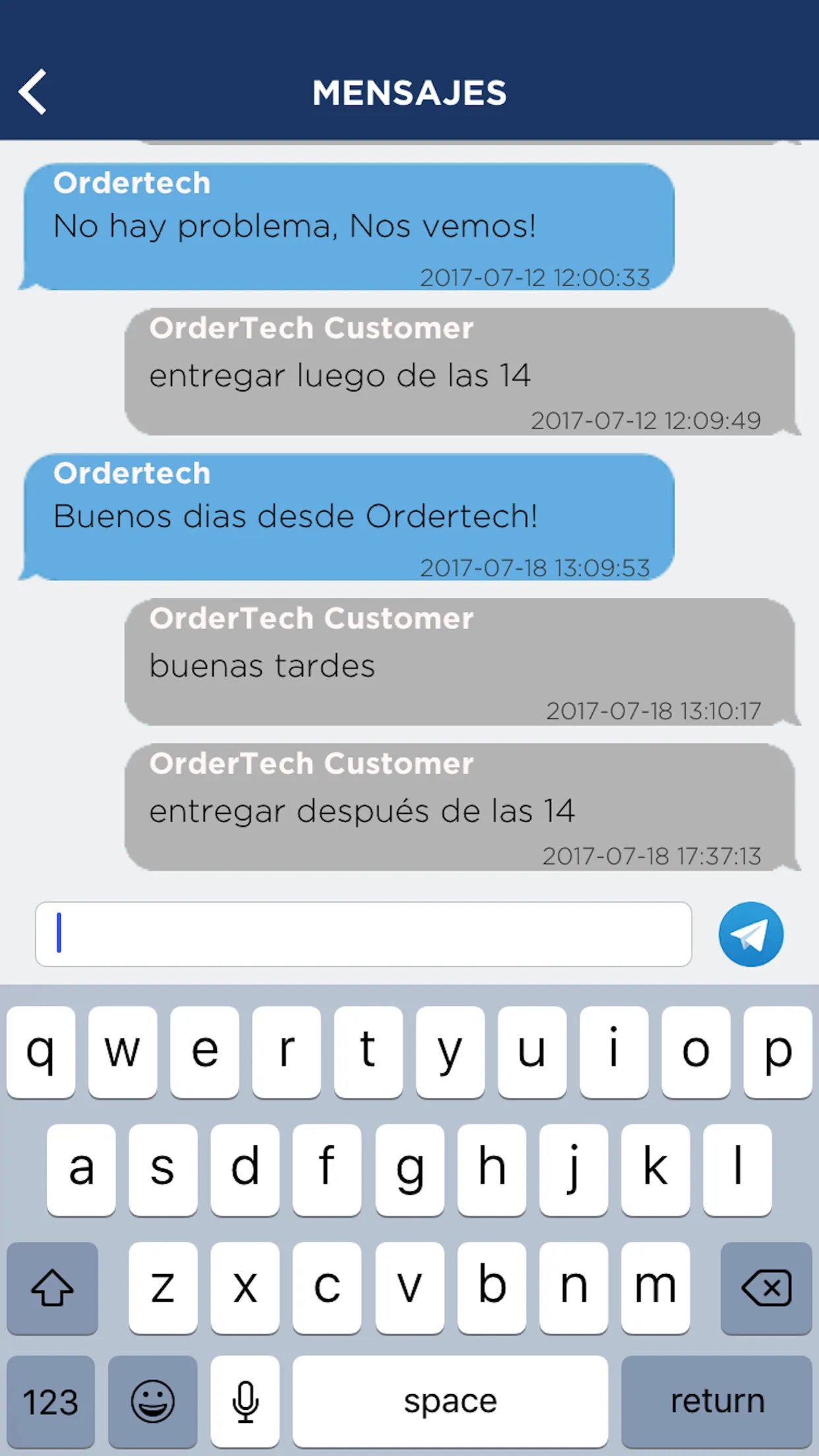 OrderTech | Indus Appstore | Screenshot