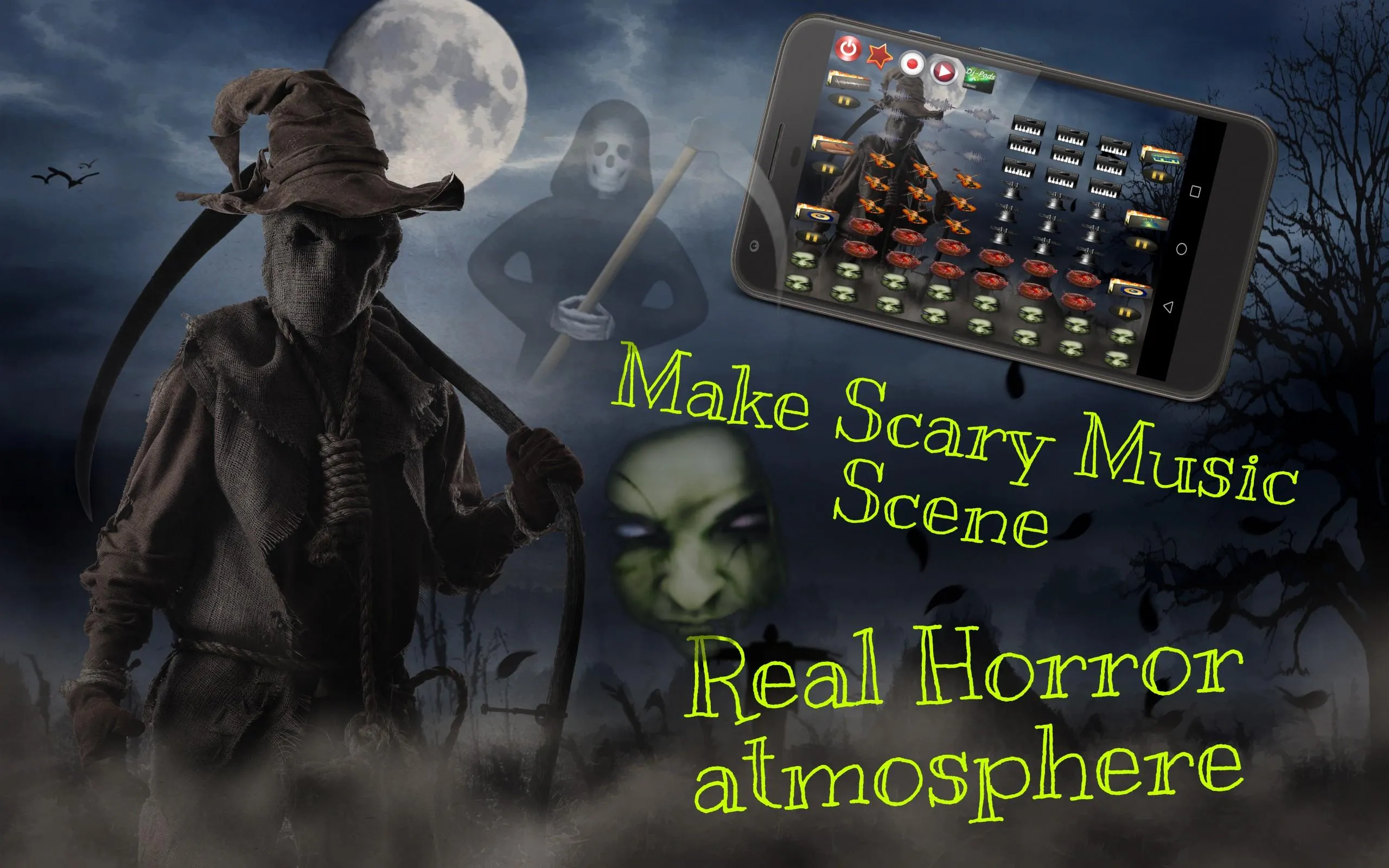 Horror Music Scene-Sound maker | Indus Appstore | Screenshot