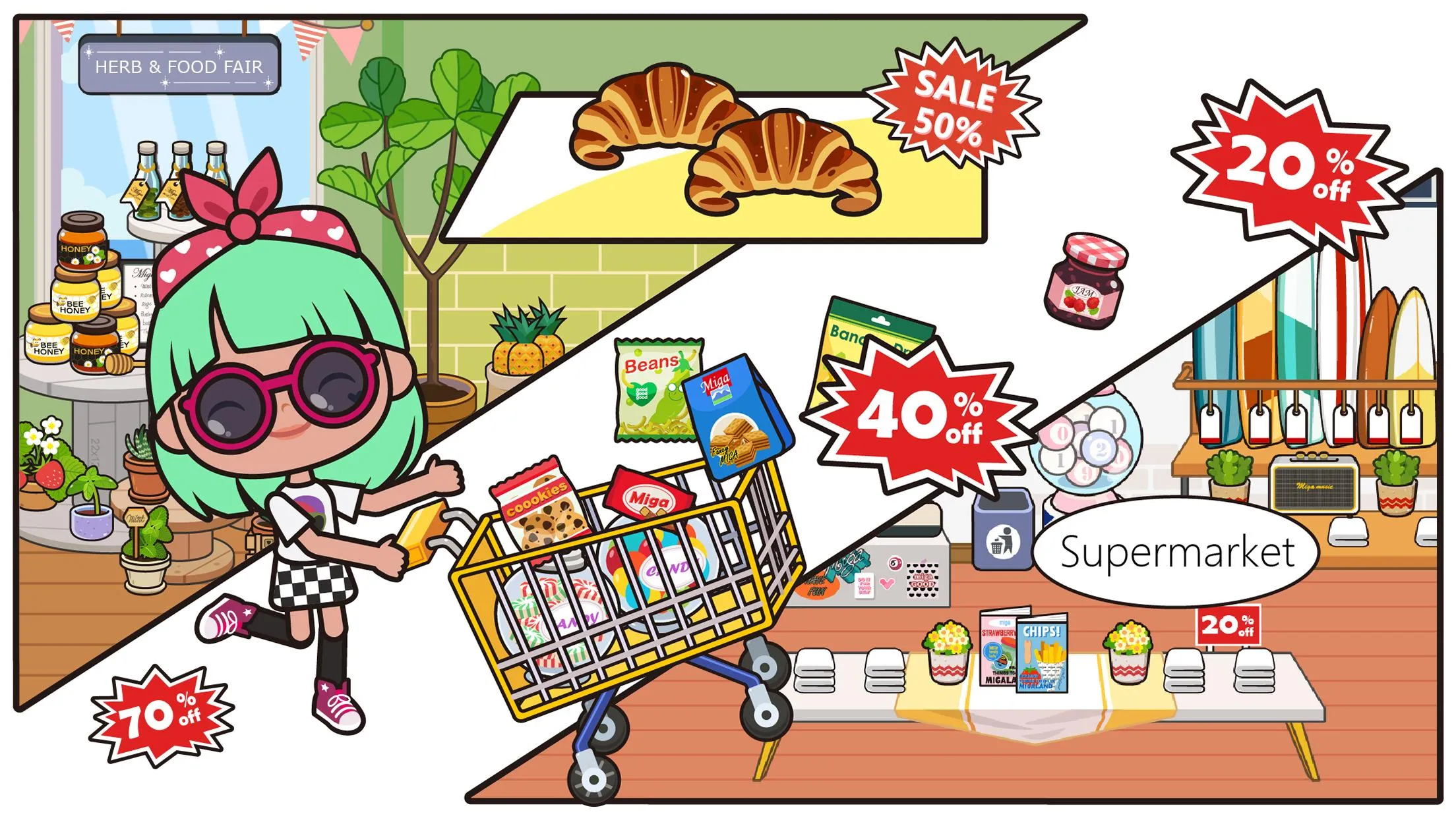 Miga Town: My Store | Indus Appstore | Screenshot