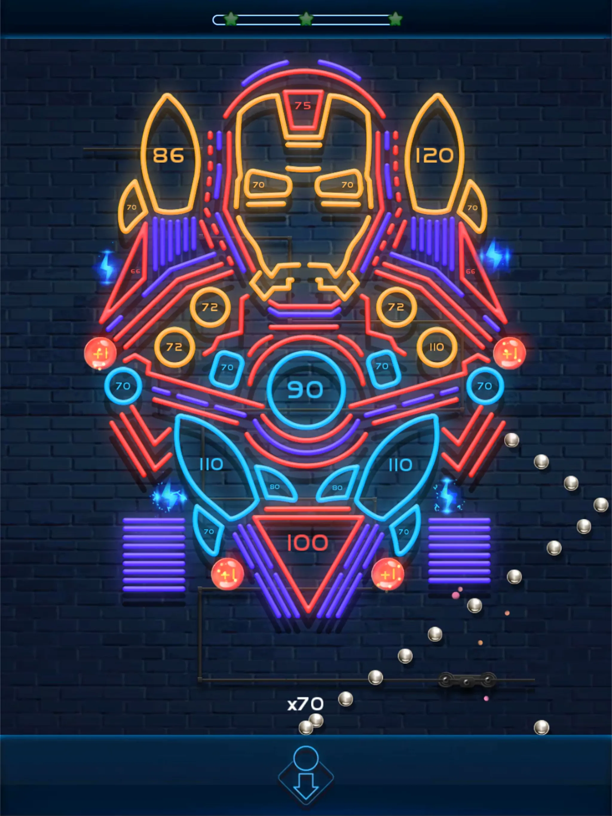 Neon n Balls | Indus Appstore | Screenshot