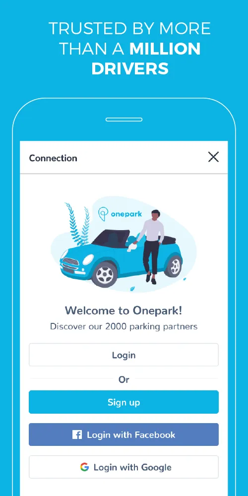 Onepark, Book a parking space! | Indus Appstore | Screenshot