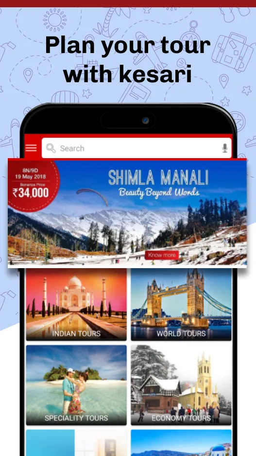 Kesari Tours | Indus Appstore | Screenshot