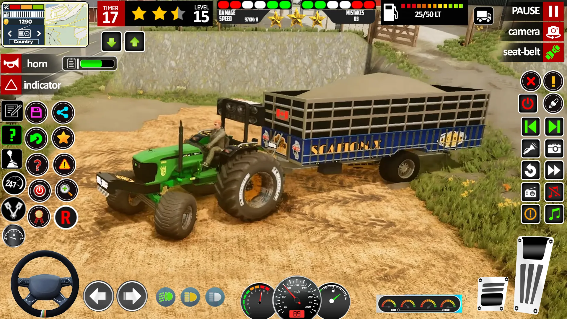 Indian Tractor Farming Game 3D | Indus Appstore | Screenshot