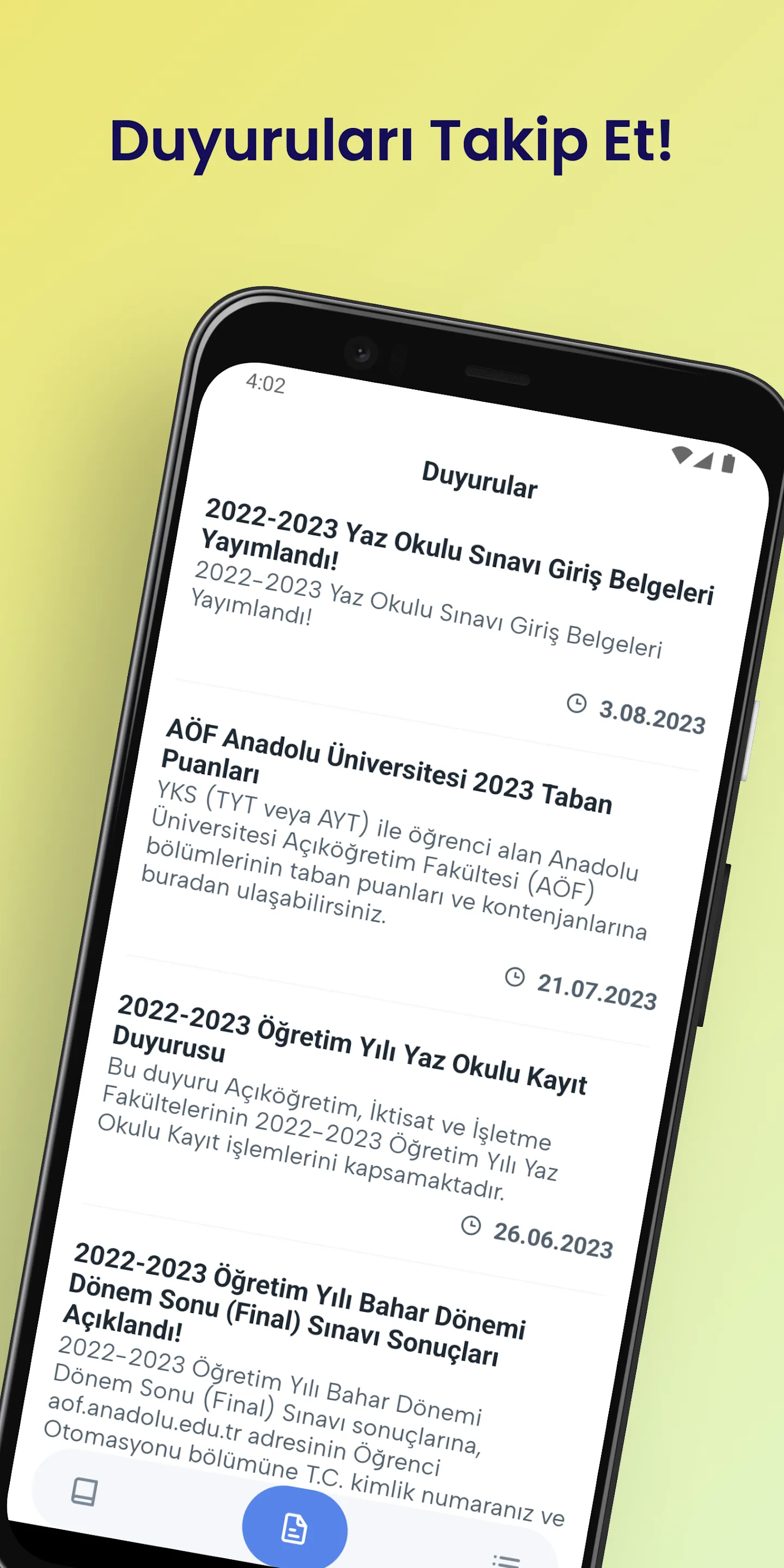 AÖF Soru, AÖF Çıkmış Sorular | Indus Appstore | Screenshot