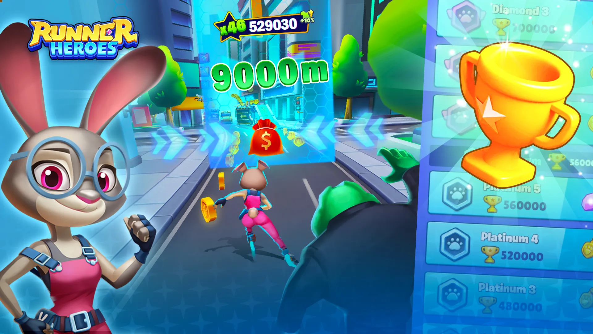 Runner Heroes | Indus Appstore | Screenshot