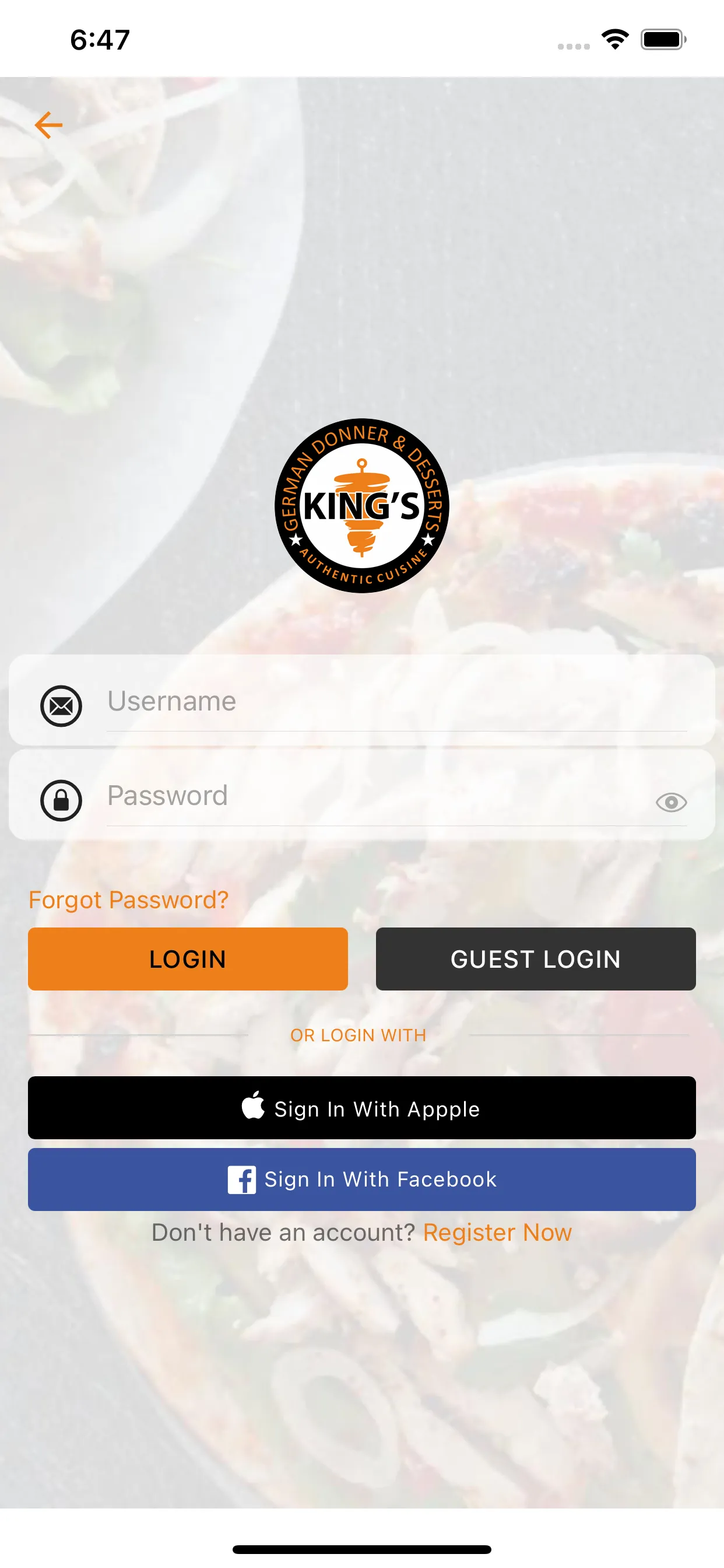 Kings German Donner Kebab | Indus Appstore | Screenshot