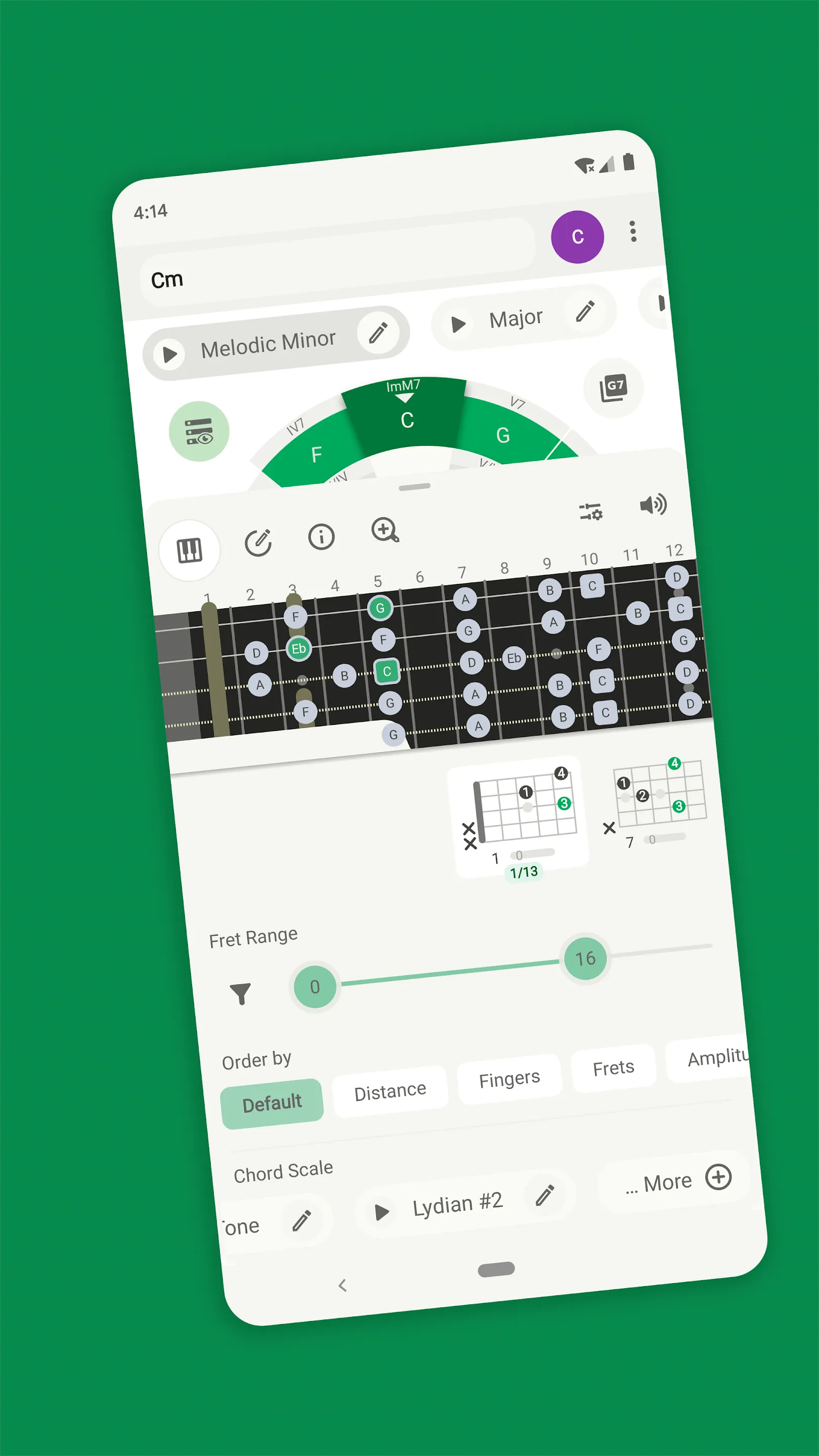 Scale, Chord Progressions | Indus Appstore | Screenshot