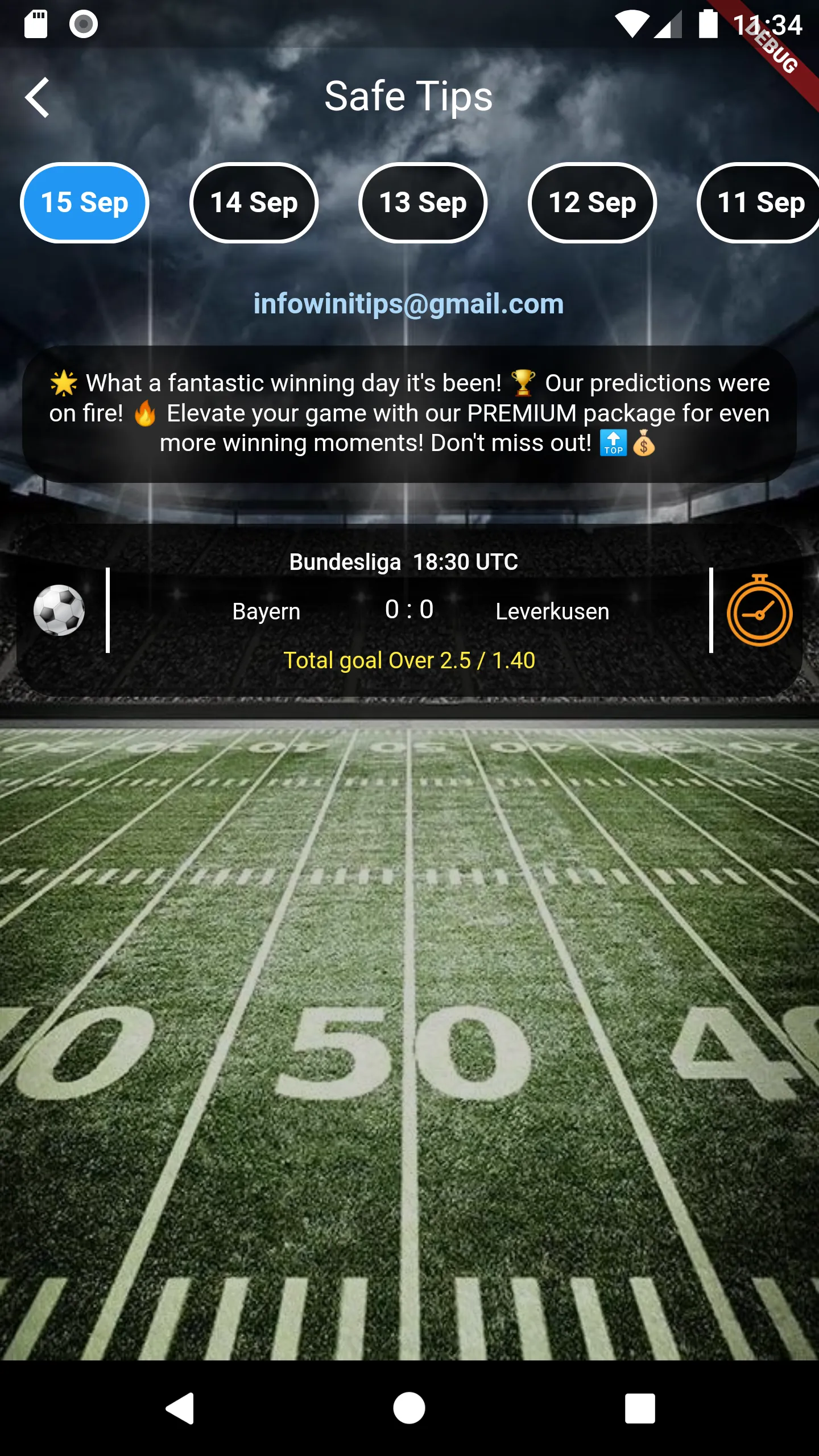 HappyBet: Win Betting Tips | Indus Appstore | Screenshot
