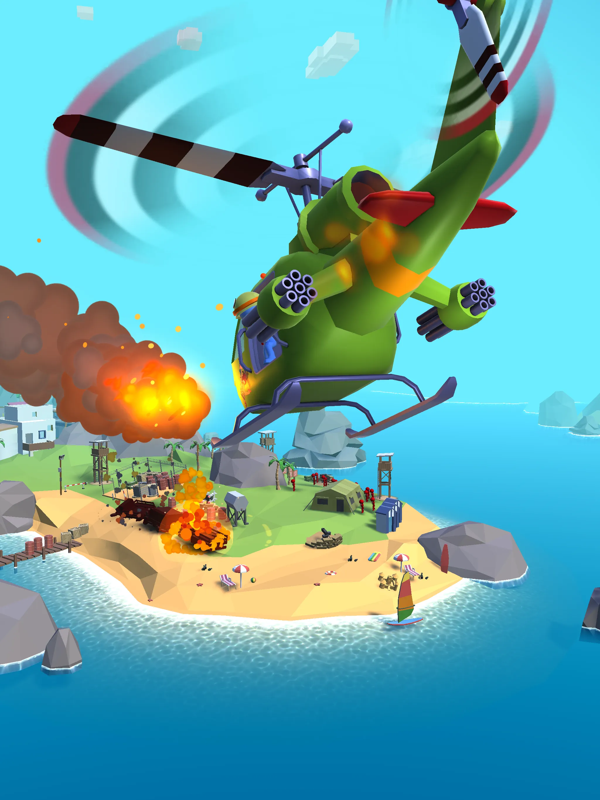 Heli Gunner: chopper shooter | Indus Appstore | Screenshot