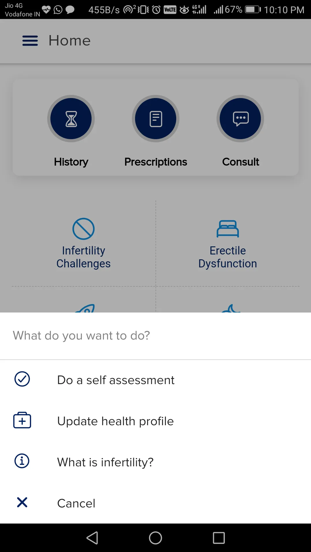 MenGO: Men's Personal Health | Indus Appstore | Screenshot