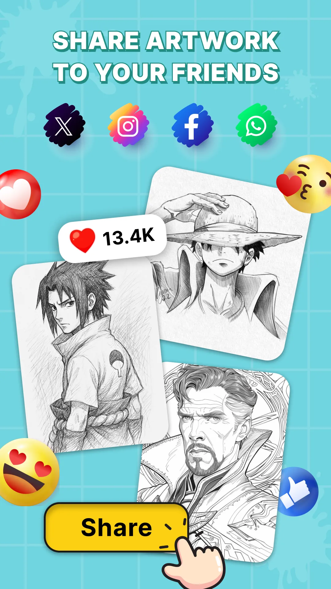 Draw Anime: AR Drawing App | Indus Appstore | Screenshot