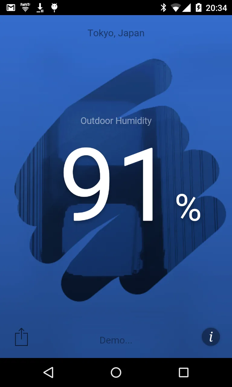 Humidity Lite | Indus Appstore | Screenshot