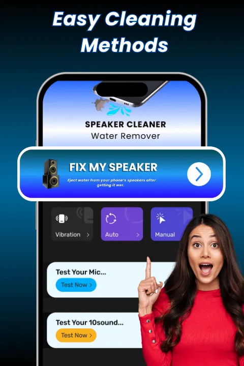 Speaker Cleaner Water Remover | Indus Appstore | Screenshot
