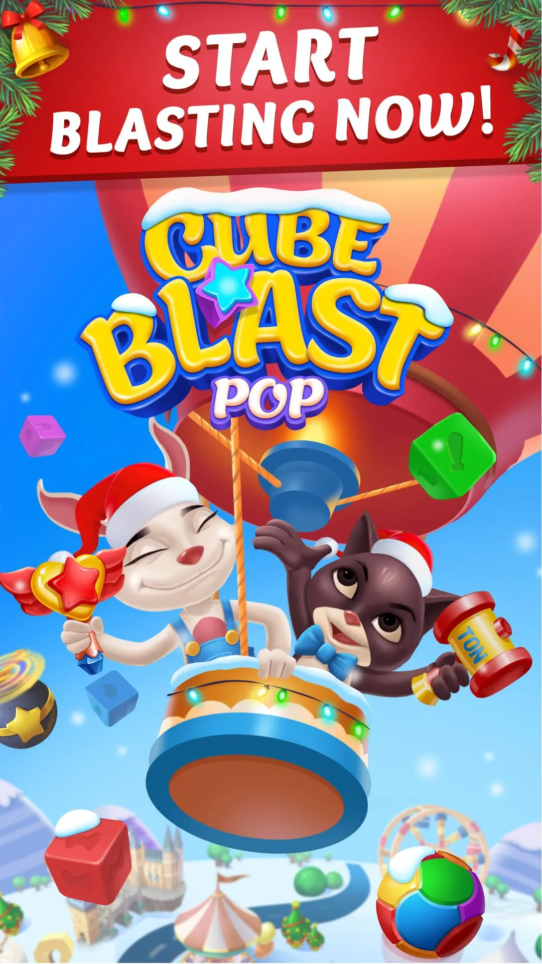 Cube Blast Pop - Toy Matching | Indus Appstore | Screenshot