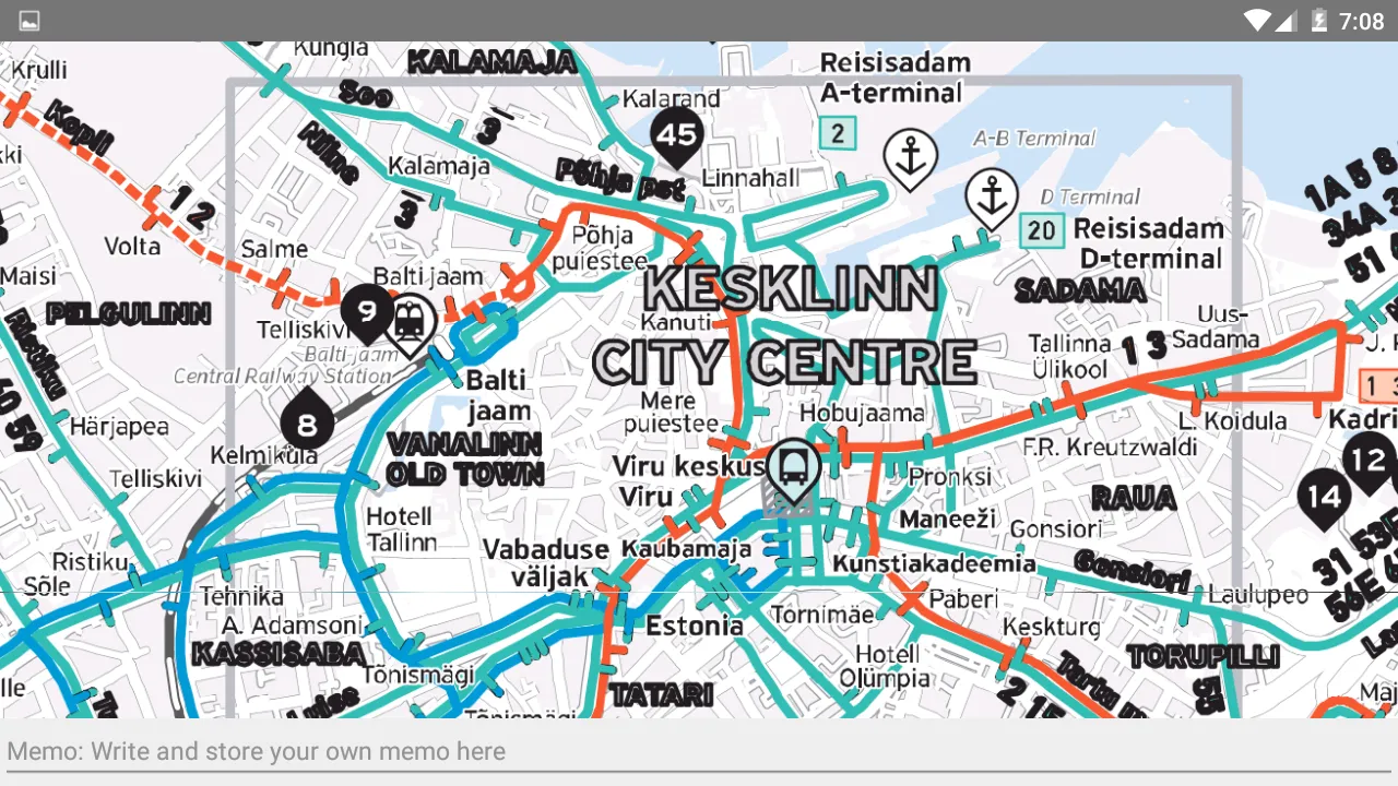 TALLINN BUS TRAM TROLLEY MAP | Indus Appstore | Screenshot