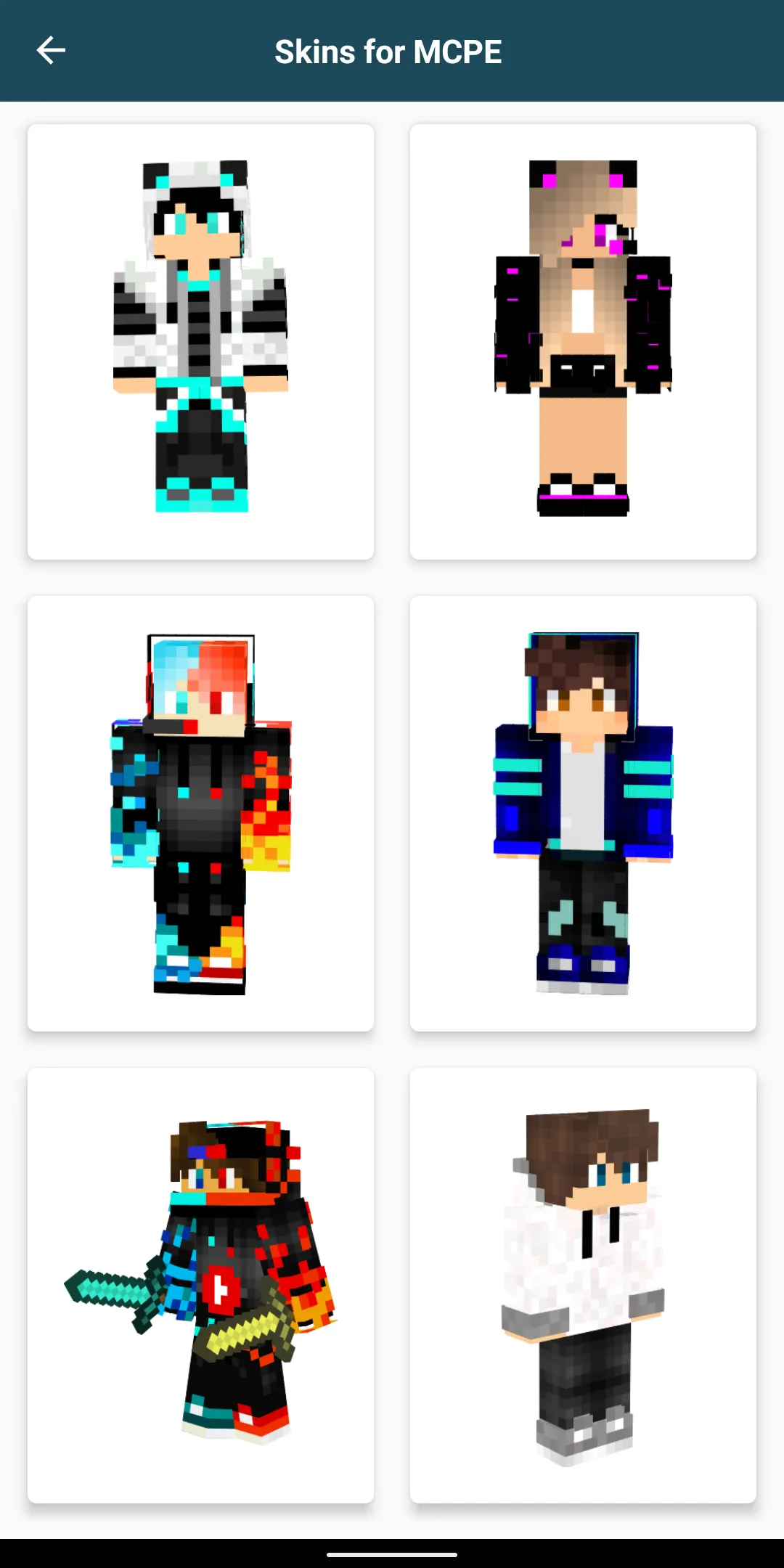 Youtuber Skins for Minecraft | Indus Appstore | Screenshot