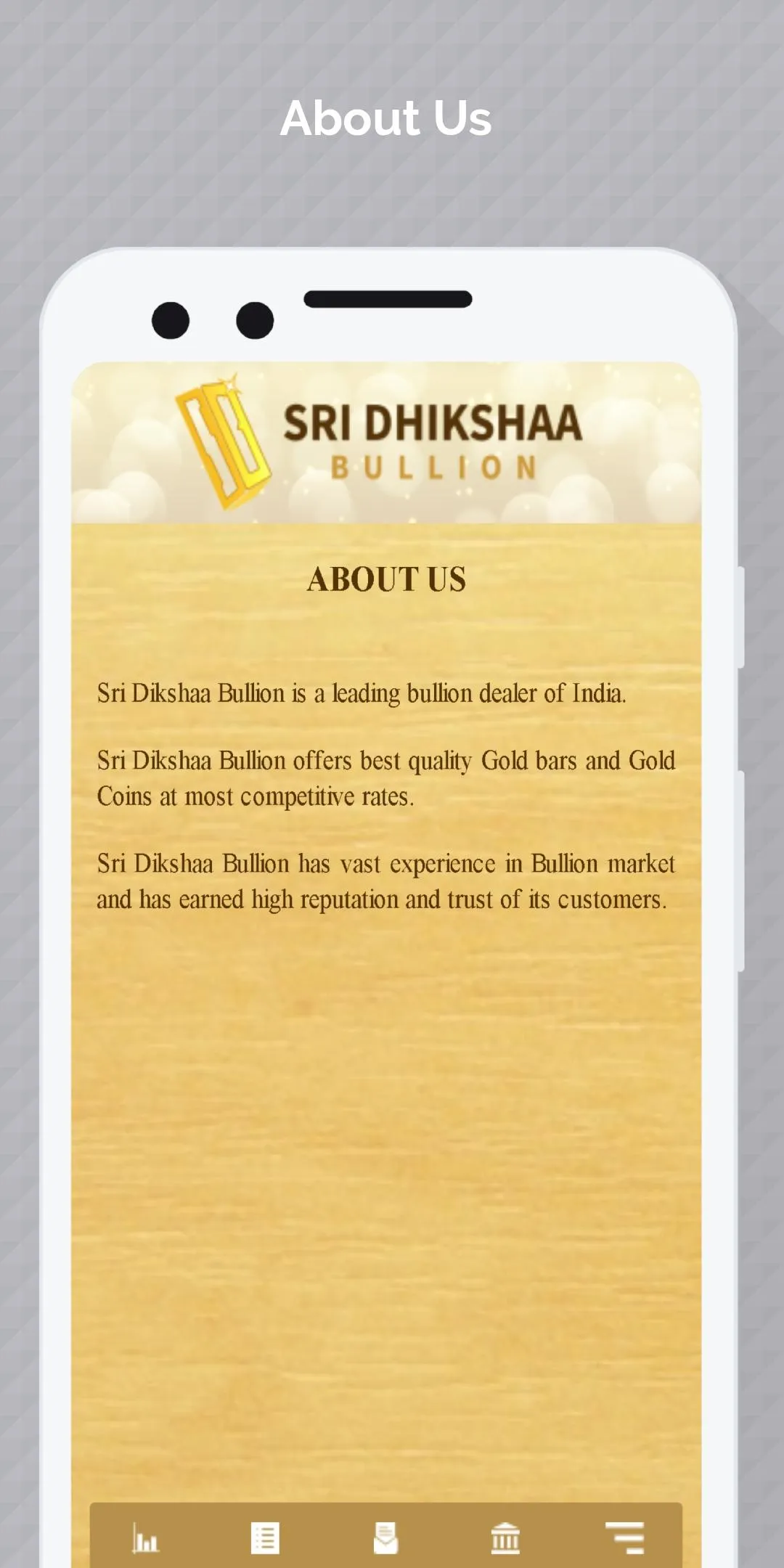 Sri Dhikshaa Bullion | Indus Appstore | Screenshot