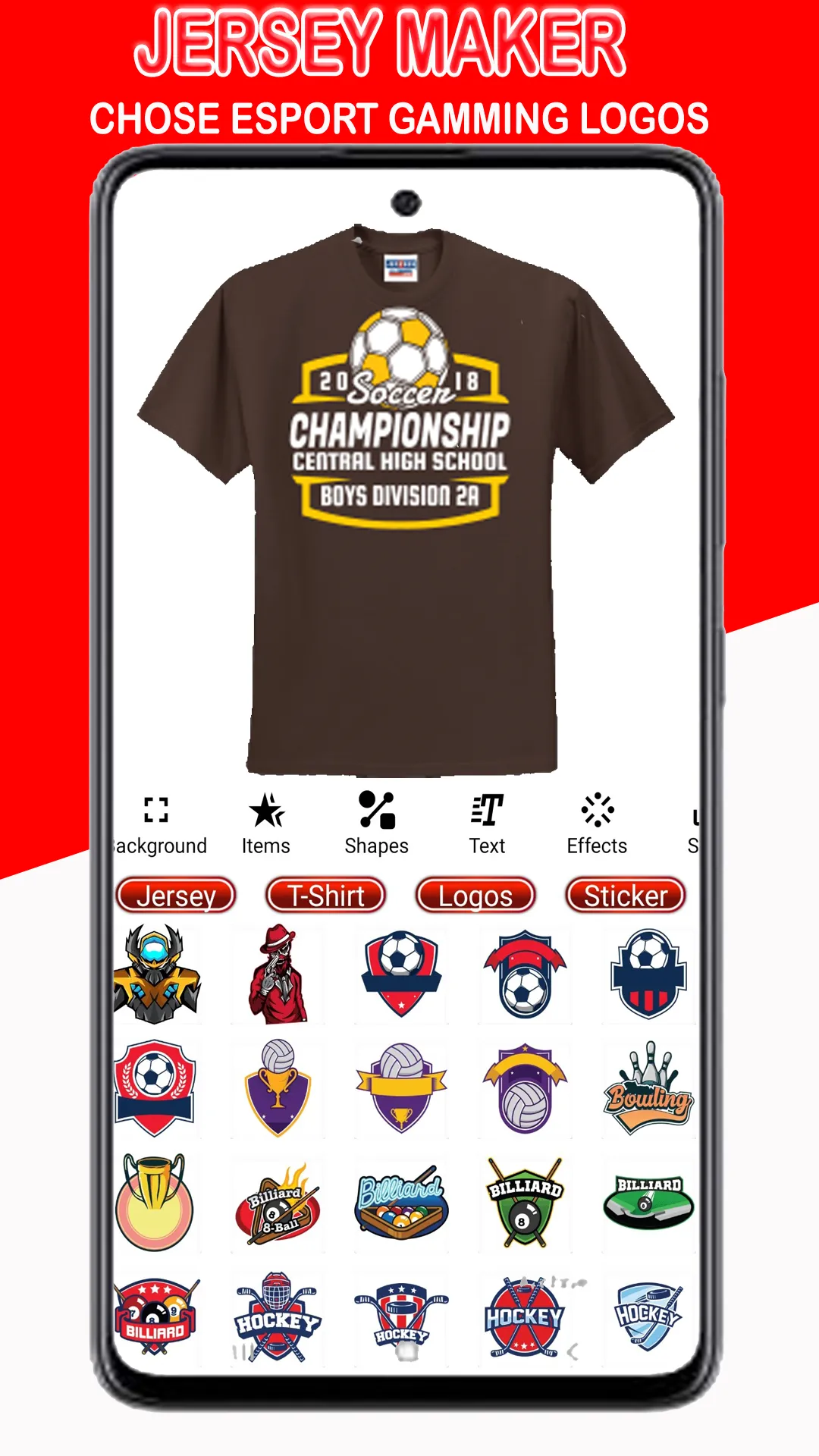 Jersey Maker Esports Gamer Art | Indus Appstore | Screenshot