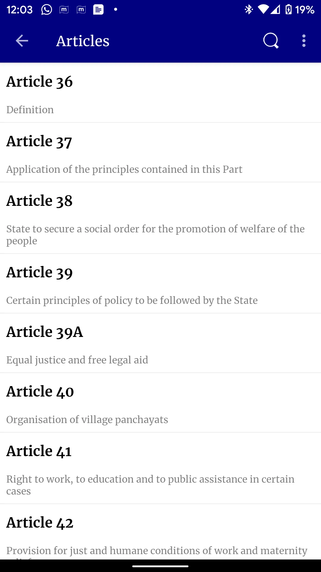 Indian Constitution and Polity | Indus Appstore | Screenshot