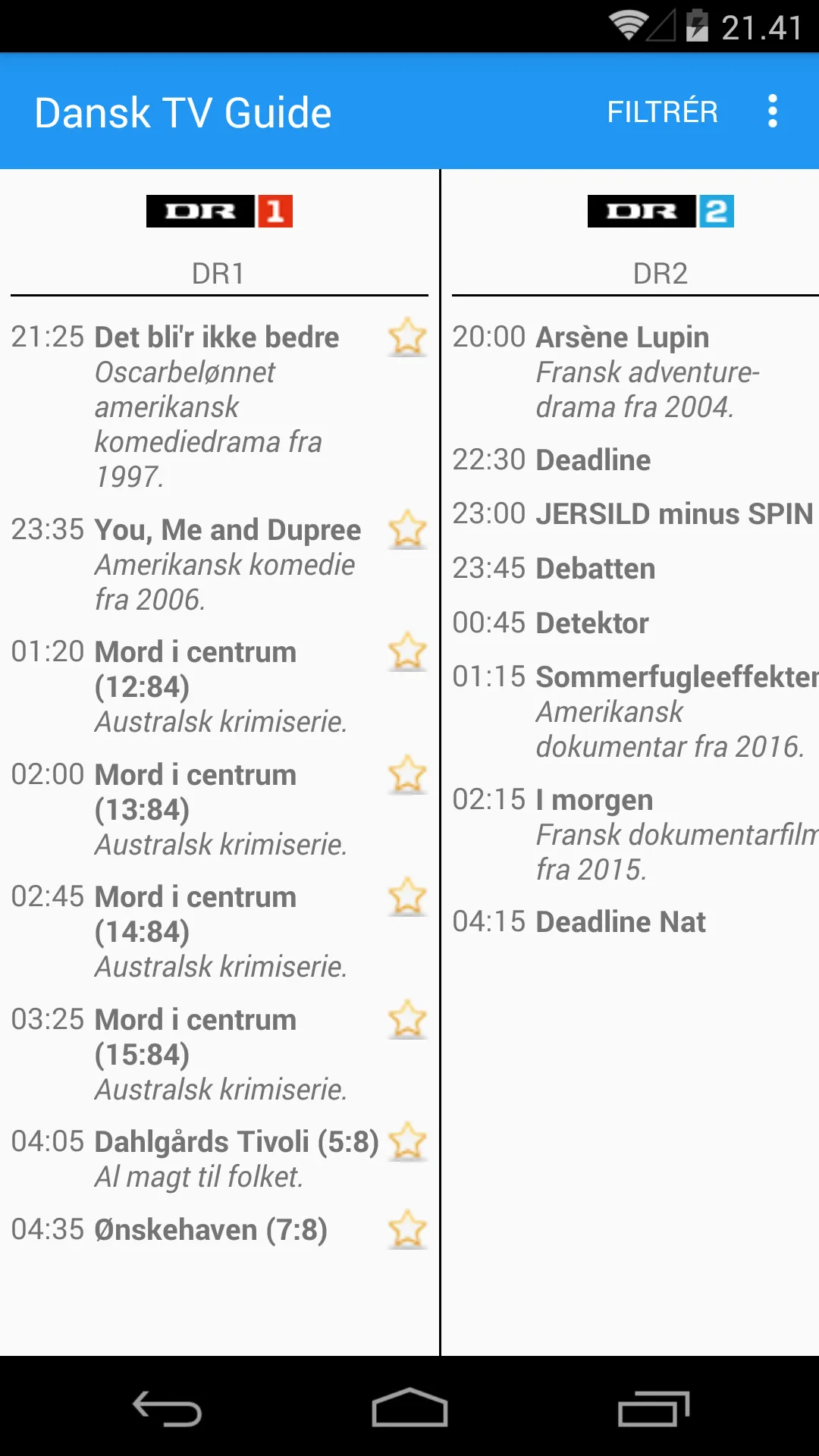 Dansk TV Guide | Indus Appstore | Screenshot