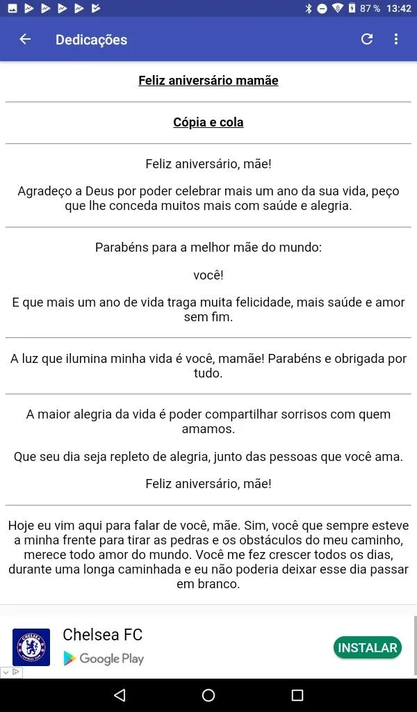 MAMÃ UM ÓTIMO ANIVERSÁRIO | Indus Appstore | Screenshot