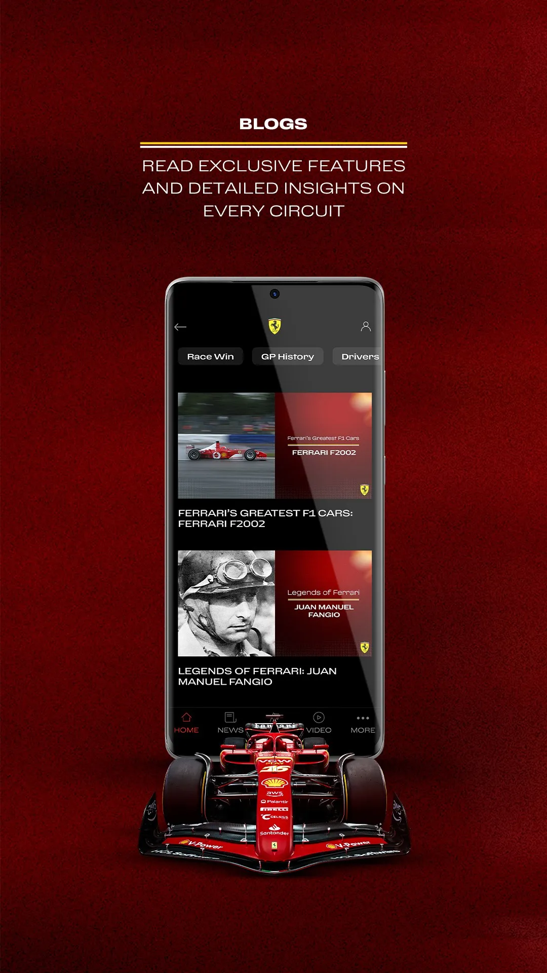 Scuderia Ferrari | Indus Appstore | Screenshot